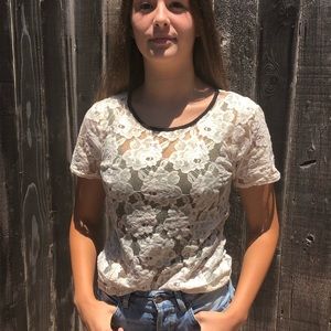 Forever 21 lace blouse